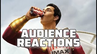 SHAZAM SPOILERS Audience Reactions  March 23 2019 [upl. by Emirac198]