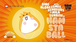 HAMSTA Sing Along Song Mila Sunrise  Hamsta Ball Wrecking Ball Parody [upl. by Ingeborg]