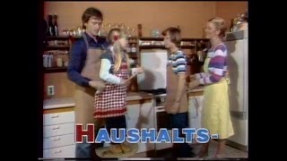 DDR  Fernsehen quotHAPS  Haushaltsallerlei“ Ratgebersendung 1983 25 Min [upl. by Rentsch]