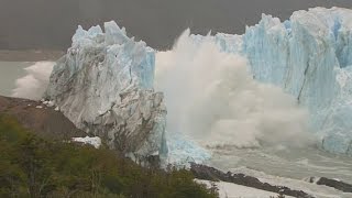 Argentinian glacier collapses on camera [upl. by Eedia]