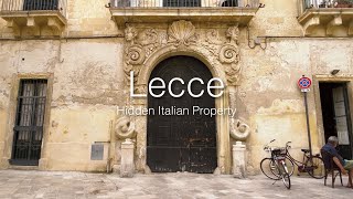 Property Tour in Lecce Puglia [upl. by Justen319]