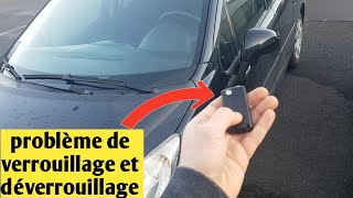 Tuto réparation le problème de verrouillage et déverrouillage sur la peugeot HDI الحل [upl. by Holleran]