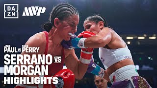 FIGHT HIGHLIGHTS  AMANDA SERRANO VS STEVIE MORGAN [upl. by Lutero574]