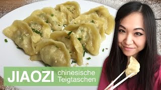 REZEPT Jiaozi  Gyoza  chinesische Dumplings und Teigtaschen [upl. by Ryley]