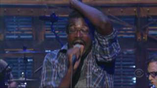 TV On The Radio  Wolf Like Me  Live on Letterman  HD amp in sync [upl. by Key]