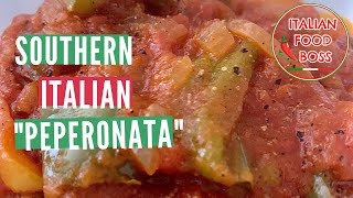 ITALIAN EXPRESS  Peperonata  Sweet peppers and tomato sauce [upl. by Neivad]