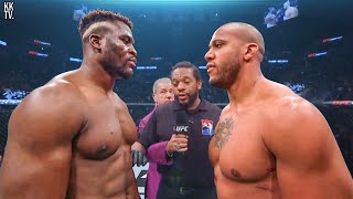 NGANNOU vs GANE Fight Analysis [upl. by Adelheid]