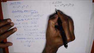 Solved Problem based on Buckingham Pi Theorem  M313 Fluid Mechanics in Tamil [upl. by Aihtenyc]