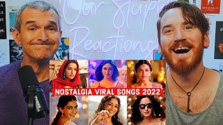 Nostalgia Bollywood Viral Songs REACTION [upl. by Aitercul]