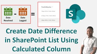 How to Create Date Difference in SharePoint List Using Calculated Column [upl. by Yerga894]