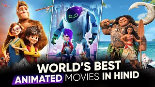 Top 10 Best Animation Movies in Hindi  Best Hollywood Animated Movies in Hindi List  Movies Bolt [upl. by Rimisac]