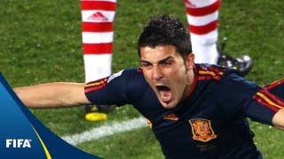 Paraguay v Spain  2010 FIFA World Cup  Match Highlights [upl. by Atnamas]