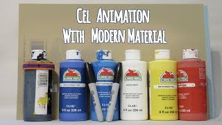 How to Make Cel Animation With Modern Supplies [upl. by Akirderf]