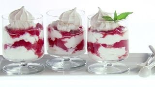 Creamy Strawberry Parfaits  Food Network [upl. by Nwahsor]