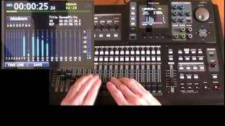 Tascam DP2432SD Tutorial 10 Mixdown amp Mastering [upl. by Mirabella]