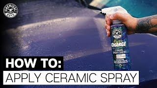 How To Easily Apply NEW HydroCharge Ceramic Spray Coating  Chemical Guys [upl. by Iover]