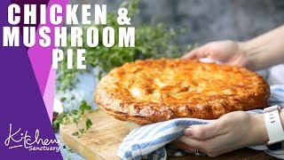 Chicken amp Mushroom Pie with Puff Pastry [upl. by William]