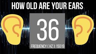 How Old Are Your Ears  HEARING TEST [upl. by Rose]