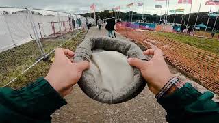 Entering the Jalsa Gah and praying  Jalsa Salana UK 2021 [upl. by Ushijima]