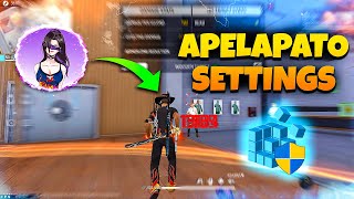 ApelapatoGo Apelapato Revealed His BEST Settings 🔥 [upl. by Arno]