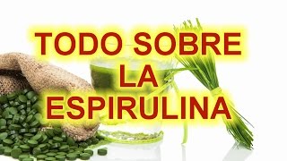 Todo sobre la espirulina  Beneficios y contraindicaciones [upl. by Shaw]