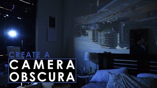 Create a CAMERA OBSCURA at home and put yourself inside a camera [upl. by Notwen]