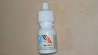 Tobradex Eye drop uses and How to use it Indications [upl. by Fotina]