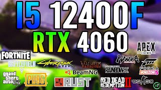 Intel i5 12400F  RTX 4060  Tested in 15 Games [upl. by Yram]