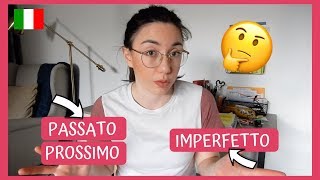 Italian Past Tenses Imperfetto and Passato Prossimo whats the difference ita audio [upl. by Vincents]