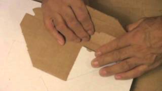 How to Fold Corner Protectors for Picture Frames [upl. by Frodi563]