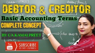 Debtors and Creditors Complete Concept [upl. by Eldredge]