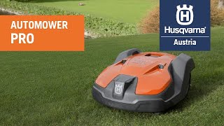 Husqvarna Automower PRO [upl. by Eelsew993]