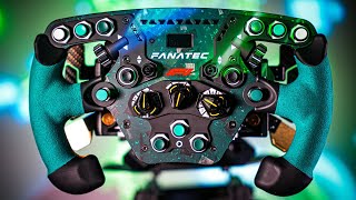 NEW 2023 FANATEC F1 Wheel Review [upl. by Gefell]