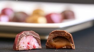 Raspberry and White Chocolate Truffles [upl. by Rysler]