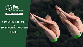 ReLIVE  Men 10M Synchro and Women 3M Synchro  Final  DGP 2021  Bolzano [upl. by Xad]