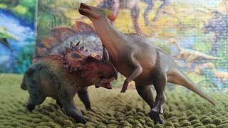 Sinoceratops VS Tlatolophus [upl. by Hortensia927]