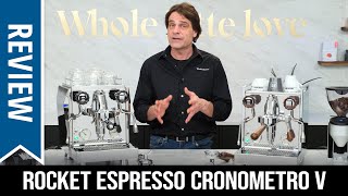 Review Rocket Cronometro V Giotto and Mozzafiato Espresso Machines [upl. by Ahsilad26]