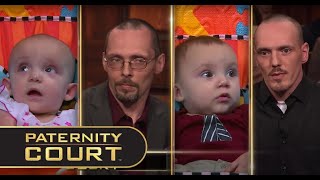 Husband Fathers One Twin Boyfriend Fathers Other Twin Full Episode  Paternity Court [upl. by Robi728]