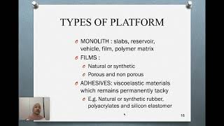 Transdermal Drug Delivery Systems Part 2 [upl. by Raimondo]