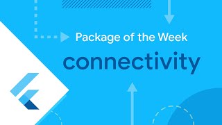 Connectivity Flutter Package of the Week [upl. by Kensell932]