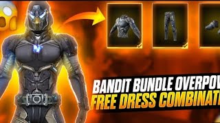 Bandit Bundle OverPower Free Dress Combination in Free Fire FaizGamerz [upl. by Etnoved]