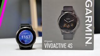 Garmin vívoactive 4S First Impressions  Activities Menus amp Animated Workouts [upl. by Zeralda]