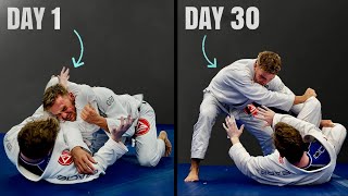 I tried Brazilian JiuJitsu for 30 DAYS can I fight any better [upl. by Arabeila]