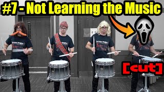 High School Drumline  15 ways to get CUT [upl. by Engelhart]