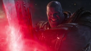 Avengers Endgame  Scarlet Witch vs Thanos Fight Scene HINDI [upl. by Mandeville760]