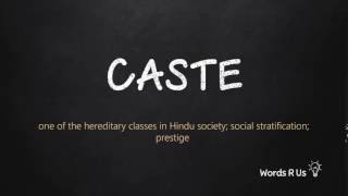 How to Pronounce CASTE in American English [upl. by Alegnad412]