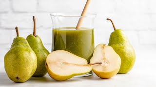 Simple and Delicious Fresh Pear Juice Recipe and Why Should Drink It [upl. by Agler647]