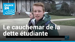 Universités américaines  le cauchemar de la dette étudiante I Reporters • FRANCE 24 [upl. by Nosreve]