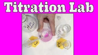 Titration Lab HCl  NaOH [upl. by Eiramanad480]