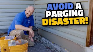 Avoid a Parging Fail with These DIY Tips and Techniques [upl. by Bone]